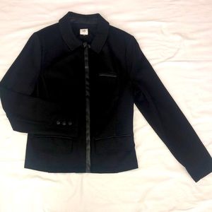Cabi black rayon suit coat/blazer